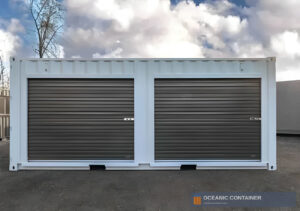 20ft Shipping Container With Double Roll-Up Doors