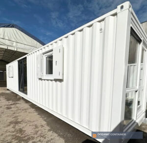 40ft Converted Shipping Container Open Plan Office Portable Container