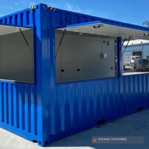 6M/20FT BLUE POP-UP BAR/RESTAURANT CONTAINER
